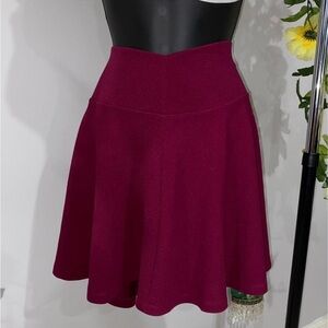 Maroon Skirt